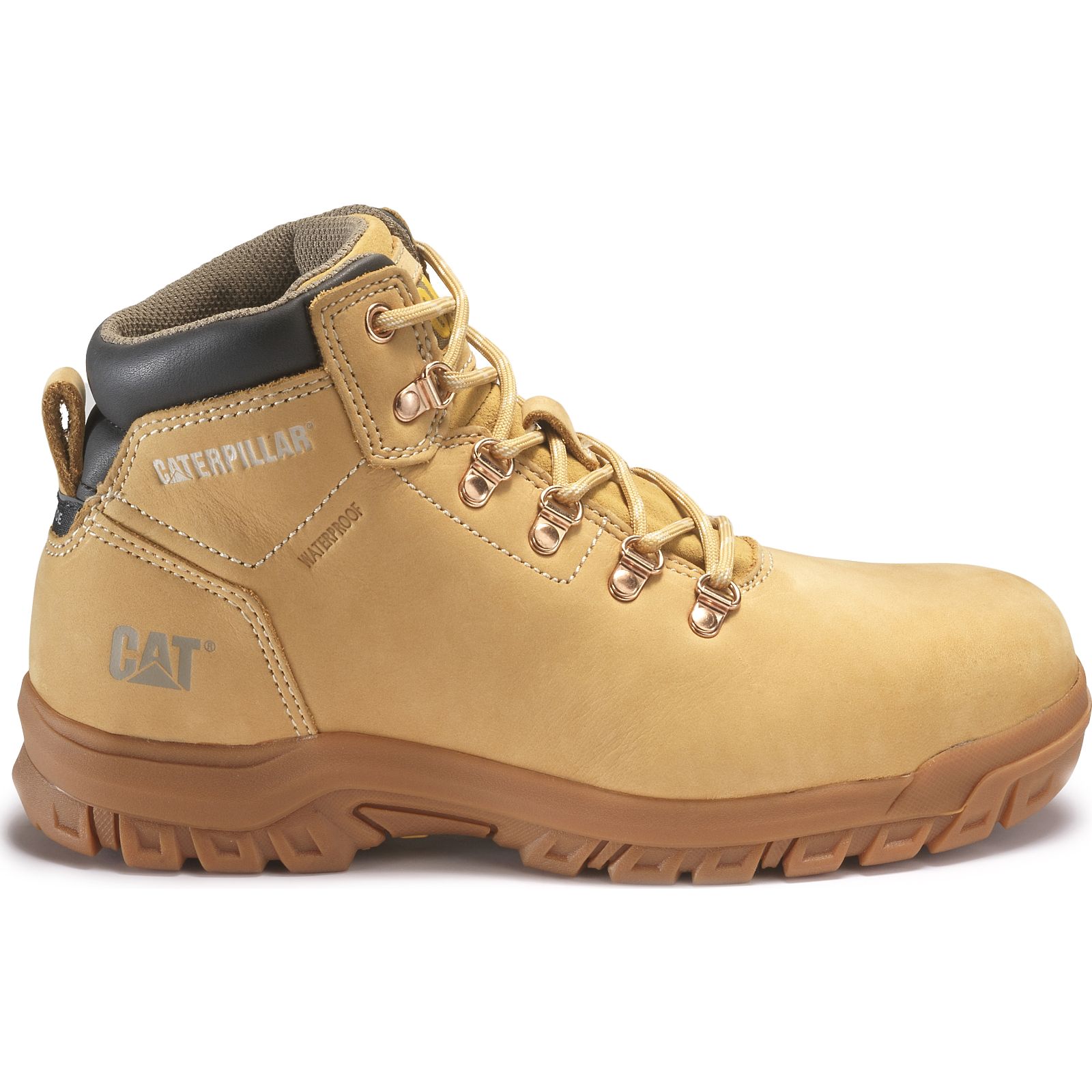 Caterpillar Mae Steel Toe S3 Hro Wr Sra Philippines - Womens Work Boots - Orange 56901IJDL